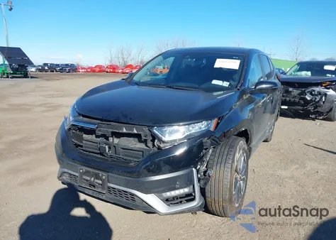 2021 Honda Cr-V Hybrid Ex-L z USA, uszkodzony, nr VIN 7FART6H8XME025687